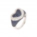 Anello con diamanti e pietre naturali - BS30302RA
