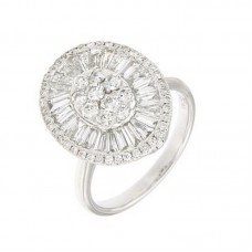 anello con diamanti - DR1244
